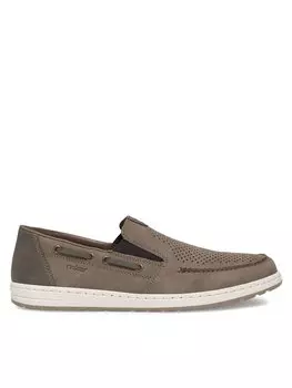 Полуботинки Rieker, коричневый