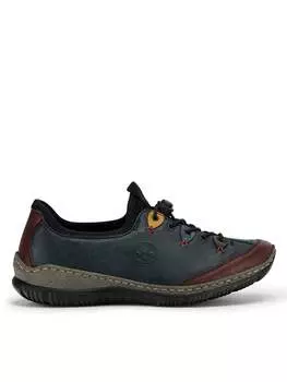 Полуботинки Rieker, синий