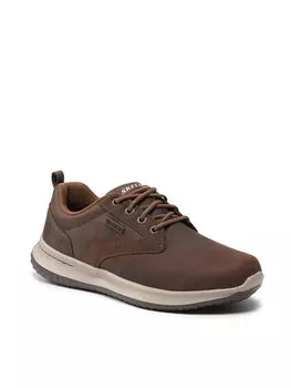 Полуботинки Skechers, коричневый