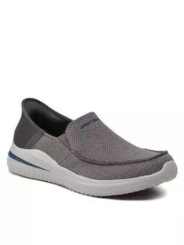 Полуботинки Skechers, серый