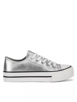 Полуботинки Sneakers aus Stoff DeeZee, серебро