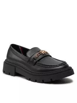 Полуботинки Tommy Hilfiger, черный