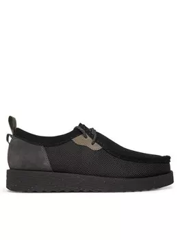 Полуботинки Wallabee 26181387 Clarks, черный