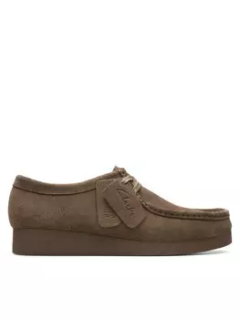 Полуботинки Wallabeeevosh 26174748 Clarks, коричневый