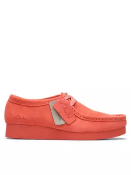 Полуботинки Wallabeeevosh 26181403 Clarks, красный