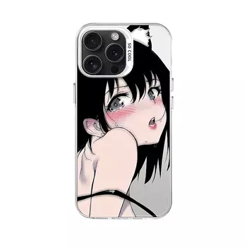 Полюбуйтесь чехлом для телефона с медвежонком Surprise Bear, IMD-Far Peak Blue-Cat Ears Female 11