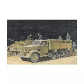Полугусеничный грузовик Sd.Kfz.3a "Maultier" (Smart Kit), Dragon Models - '39 to '45 Series - Germany (1:35)