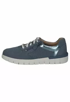 Полукеды Caprice, замша синего цвета