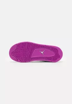 Полукеды Jordan 4 Retro Edge Unisex Jordan, белый/гипер фиолетовый