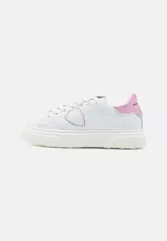 Полукеды Unisex Philippe Model, цвет white/pink/silver