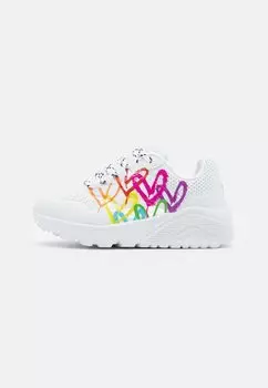 Полукеды Uno Lite Skechers, цвет white/multi-coloured