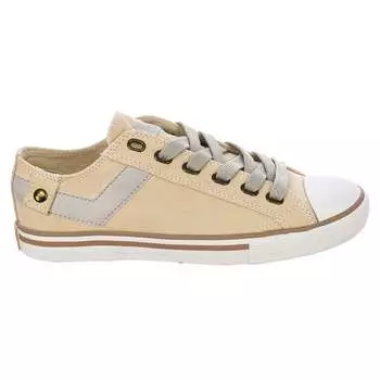 Полукеды в городском стиле из дышащей ткани 121x56 мужские Pony, бежевый