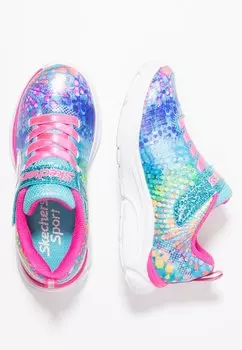 Полукеды Wavy Lites Skechers, цвет multicolor/hot pink