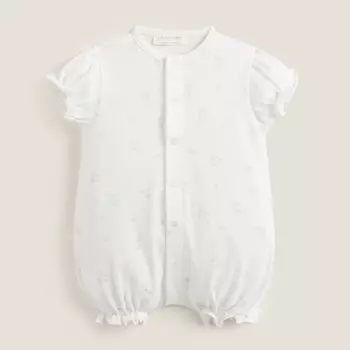 Полукомбинезон Zara Home Cotton Jersey, белый
