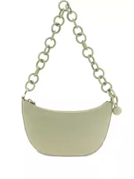 Полукруглая мини-сумка на плечо Furla, зеленый