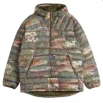Полукуртка с камуфляжным принтом из ткани рипстоп для катания на лыжах. Polo Ralph Lauren, камуфляж