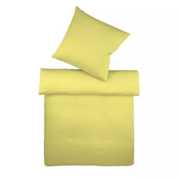 Полульняное постельное белье Fleuresse Прованс, фисташка 200х220+2 х 80х80 см