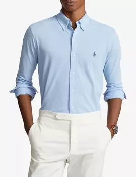 Полулегкая рубашка Ralph Lauren, светло-синий