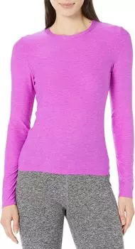Полулегкий пуловер внутреннего круга Beyond Yoga, цвет Vivid Plum Heather