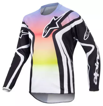 Полумолодежная майка Racer alpinestars, мультиколор