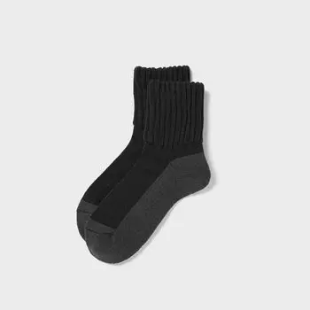 ПОЛУНОСКИ HEATTECH С МЯГКИМ ВОРСОМ UNIQLO, черный