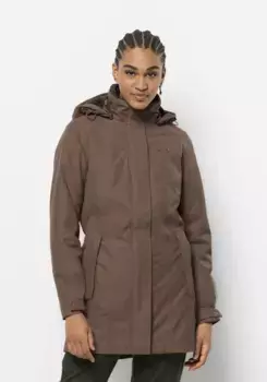 Полупальто Jack Wolfskin "MADISON AVENUE COAT", цвет Haselnuss