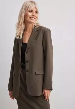 Полупальто KNPFEN NA-KD, коричневый