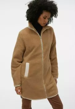 Полупальто Mantel Vmlune Vero Moda, цвет tan