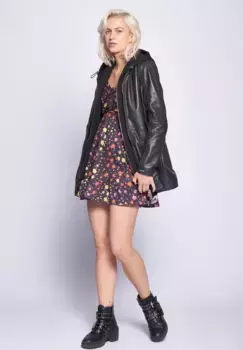 Полупальто Maze "42020116", антрацит