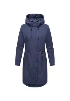 Полупальто Megumii 16 MARIKOO, ярко-темно-синий