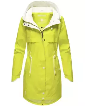Полупальто Наваху "Xankaa", модная женская парка-переходник Navahoo, цвет Limette