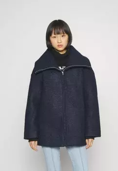 Полупальто Onlasta Zip Coat ONLY Petite, цвет night sky