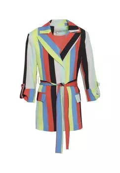 Полупальто PER Fun&Fun, цвет multicolor