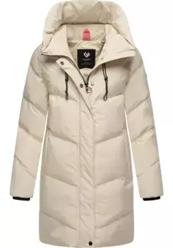 Полупальто Ragwear "Авелин", стеганое женское зимнее пальто, цвет Ecru