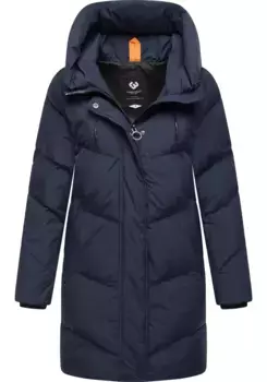 Полупальто Ragwear "Авелин", стеганое женское зимнее пальто, цвет морской волны