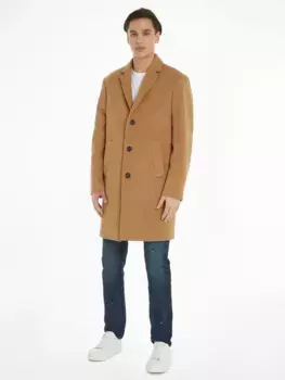 Полупальто Tommy Hilfiger "DC WOOL MIX COAT", хаки