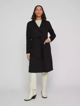 Полупальто Vila "VIJUICE COAT - NOOS", черный