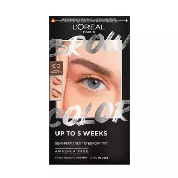 Полуперманентная краска для бровей Brow Color L'Oreal, цвет light brunette
