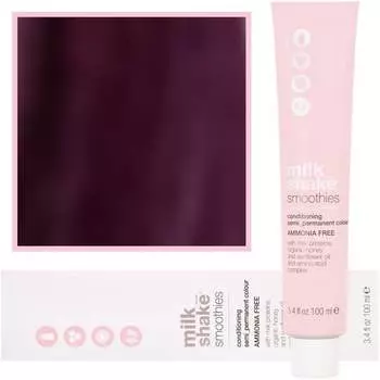 Полуперманентная краска для волос без аммиака 5.77|5ВВ, 100 мл Milk Shake, Smoothies Conditioning Semi-Permanent Color