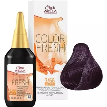 Полуперманентная краска для волос Color Fresh № 3/66, Wella
