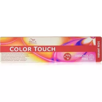 Полуперманентная краска для волос Color Touch 55/54 Светло-коричневый, интенсивный, красно-красный, 60 мл, Wella