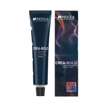 Полуперманентная краска для волос истинно-розовая Indola Crea-Bold, 100 мл