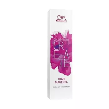 Полуперманентная краска для волос Professionals Color Fresh Create насыщенного пурпурного цвета, 60 мл, Wella