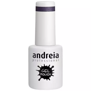 Полуперманентный лак для ногтей Андрея Гель-лак Color 242 Purple Glitter - оттенки серого металлика 10,5 мл Andreia