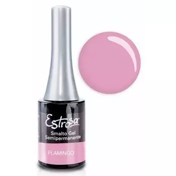 Полуперманентный лак для ногтей Estrosa Smalto 14 мл 7166 Фламинго