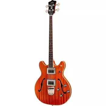 Полуполая электрическая бас-гитара Guild Starfire Bass II Short Scale Natural