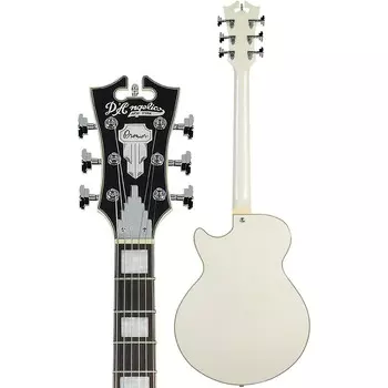 Полуполая электрогитара D'Angelico Premier SS со стоп-баром и хвостовиком цвета шампанского