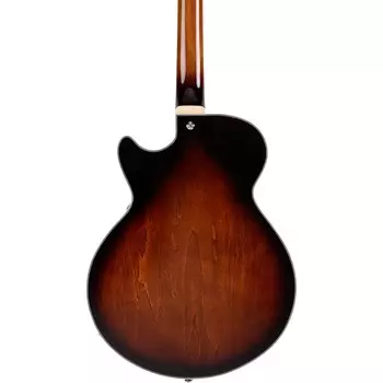 Полуполая электрогитара D'Angelico Premier SS со стопбаром Brown Burst