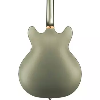 Полуполая электрогитара Guild Starfire VI с хвостовой частью Guild Vibrato Shoreline Mist