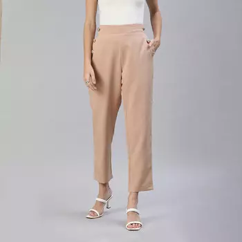 Полуповседневные прямые брюки London Rag, персик